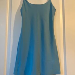 Abercrombie & Fitch Green Slip Mini Dress Spaghetti Strap